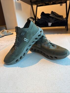 Loewe x On Cloud CloudTt Men’s Olive Green Sneakers